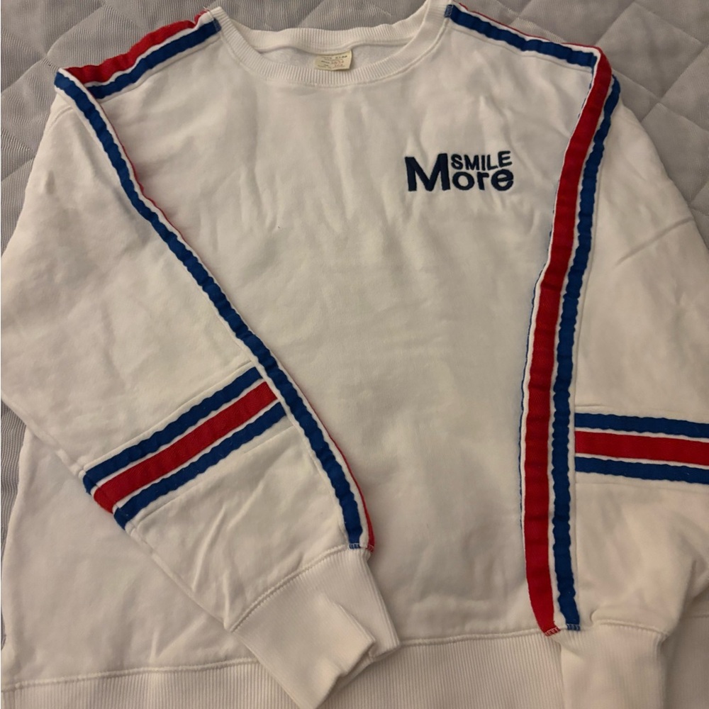 Zara Kids Sweatshirt with Red and Blue Accents